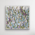Delainey - Original oil on canvas 36x36 by Patti Moore
